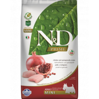 FARMINA N&amp;D Adult Mini Sac hrana uscata caini talie mica, cu pui și rodie 7 kg